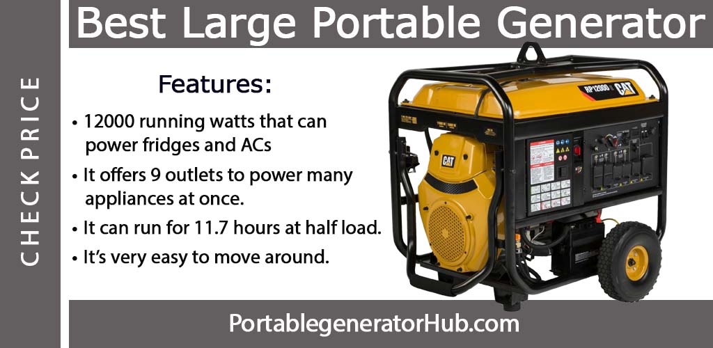 Top Best Large Portable Generator Review Reviews Guide