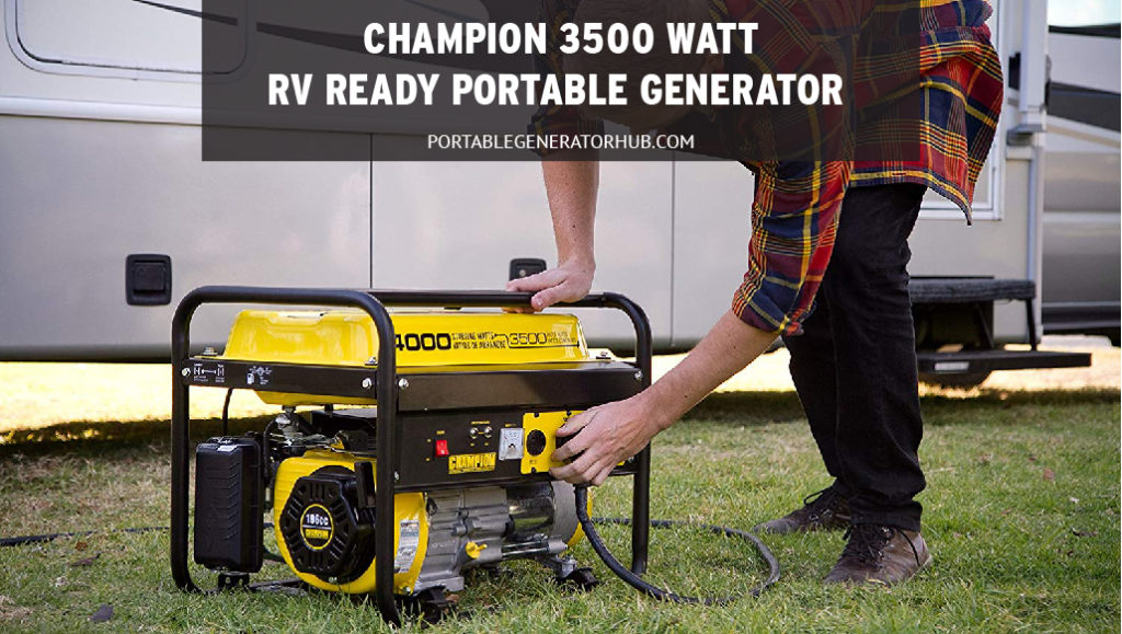 Champion 3500-Watt RV Ready Portable Generator 
