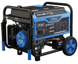 Pulsar 7,750W Dual Fuel Portable Generator, PG7750B