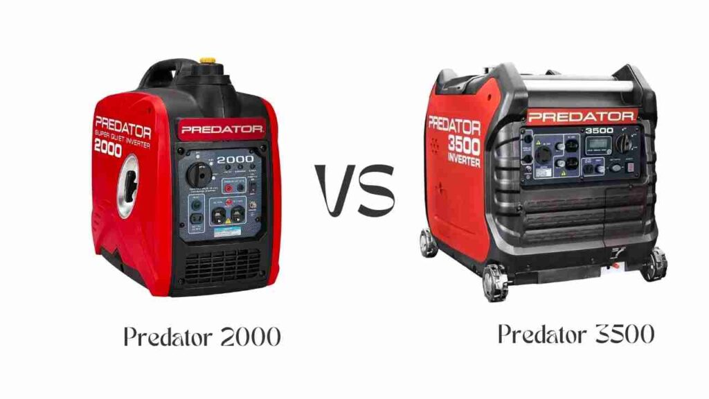 Predator 2000 Generator VS 3500