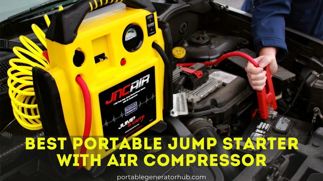 Best Portable Jump Starter with Air Compressor