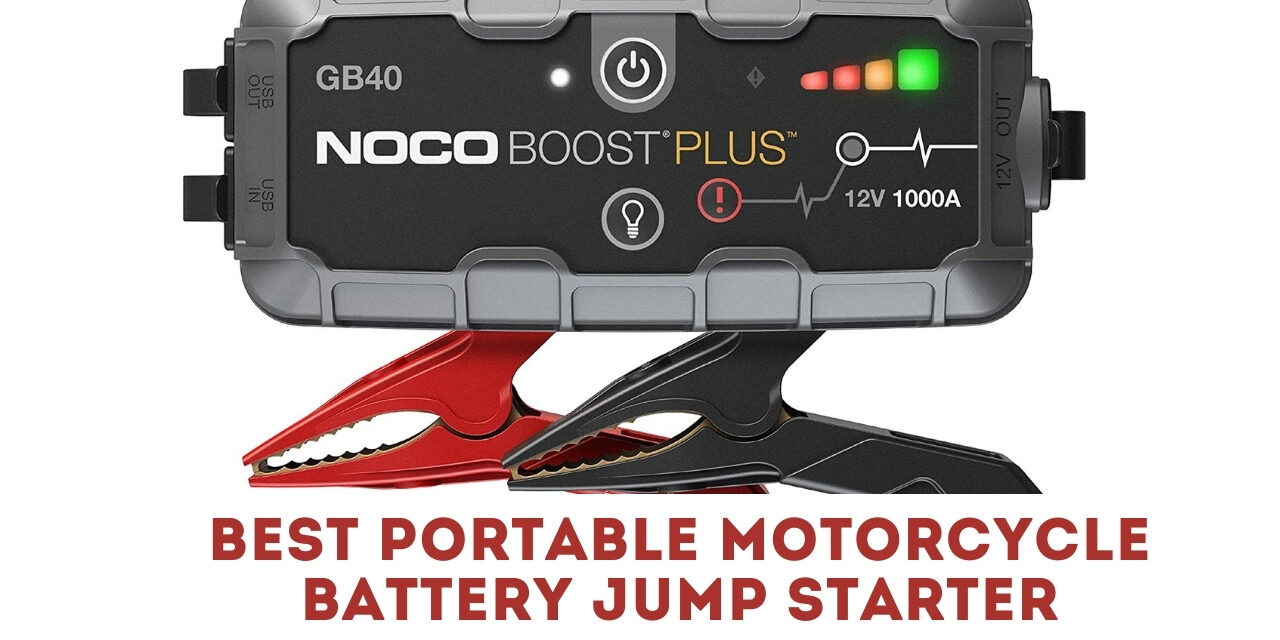 Top 10 Best Portable Motorcycle Battery Jump Starter 2020