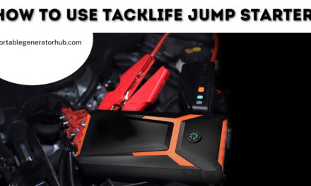 How To Use Tacklife Jump Starter | T6 800A, T8 800A, T8 PRO 1200A, T6 600A