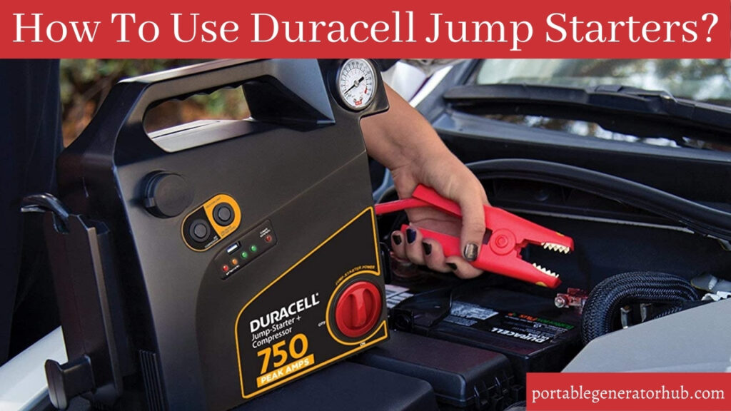 How To Use Duracell Jump Starters