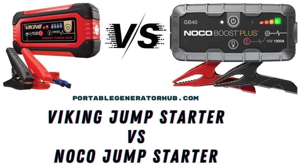 Viking Jump Starter Vs Noco